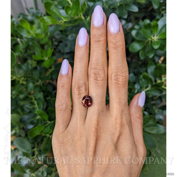 4.34 Ct. Reddish Brown Tourmaline from Africa