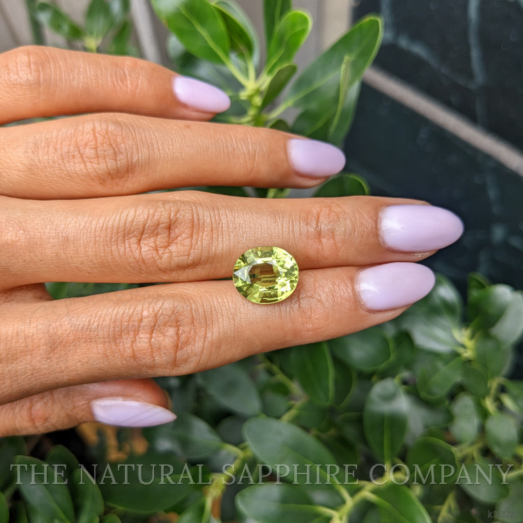 5.31 Ct. Yellowish Green Tourmaline from Africa