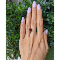 4.18 Ct. Pinkish Brown Tourmaline from Africa Life Style