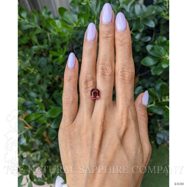 4.18 Ct. Pinkish Brown Tourmaline from Africa