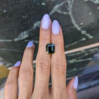 4.29 Ct. Green Tourmaline from Africa Life Style