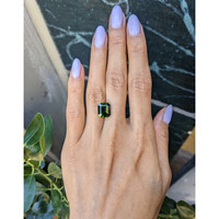 4.29 Ct. Green Tourmaline from Africa Life Style