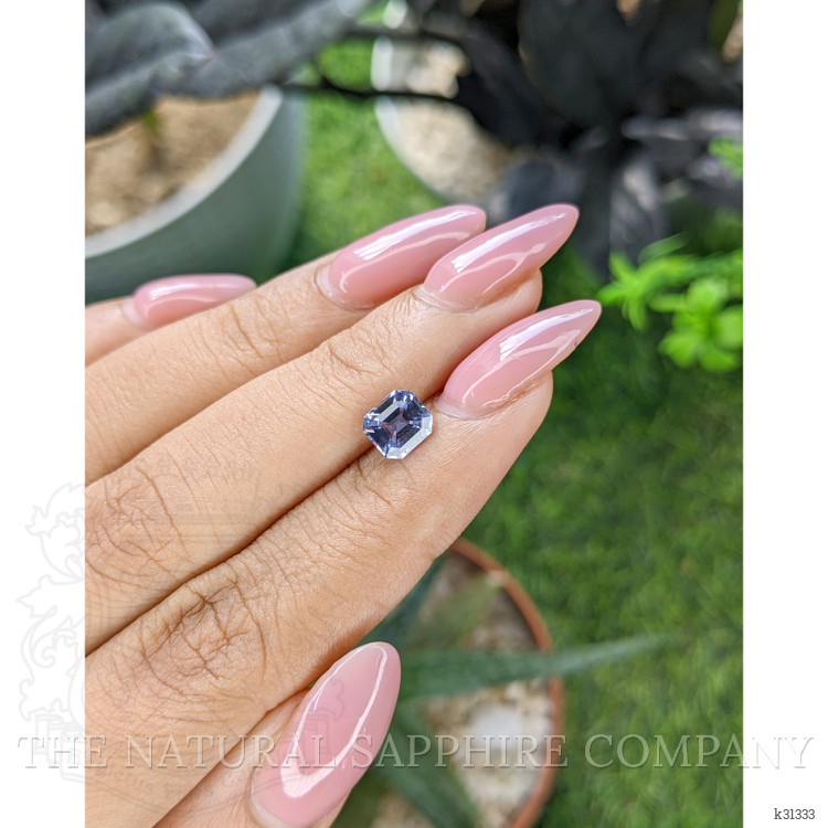 1.25 Ct. Purple Spinel from Ceylon (Sri Lanka)