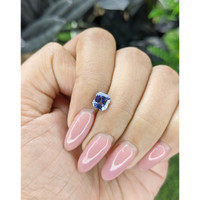 1.25 Ct. Purple Spinel from Ceylon (Sri Lanka) Life Style
