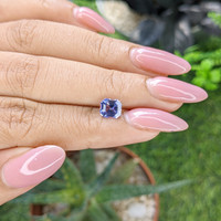 1.25 Ct. Purple Spinel from Ceylon (Sri Lanka) Life Style