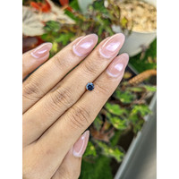 0.49 Ct. Purplish Blue Spinel from Ceylon (Sri Lanka) Life Style
