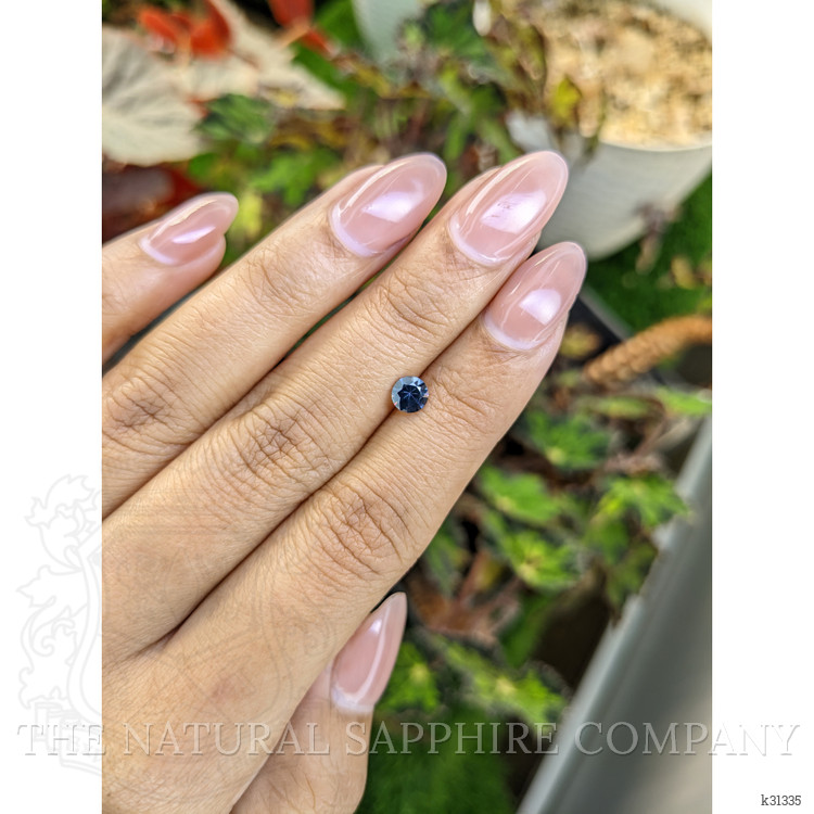 0.49 Ct. Purplish Blue Spinel from Ceylon (Sri Lanka)