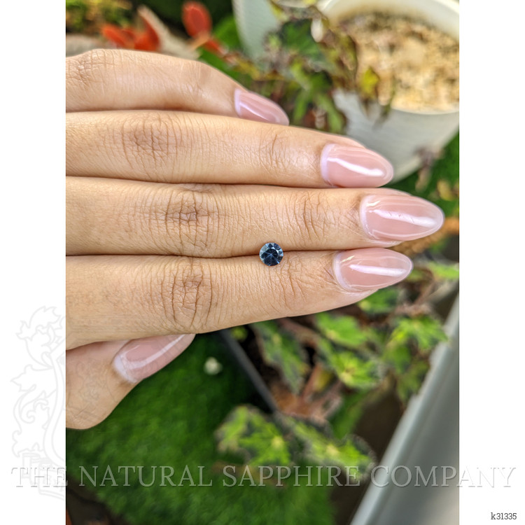 0.49 Ct. Purplish Blue Spinel from Ceylon (Sri Lanka)