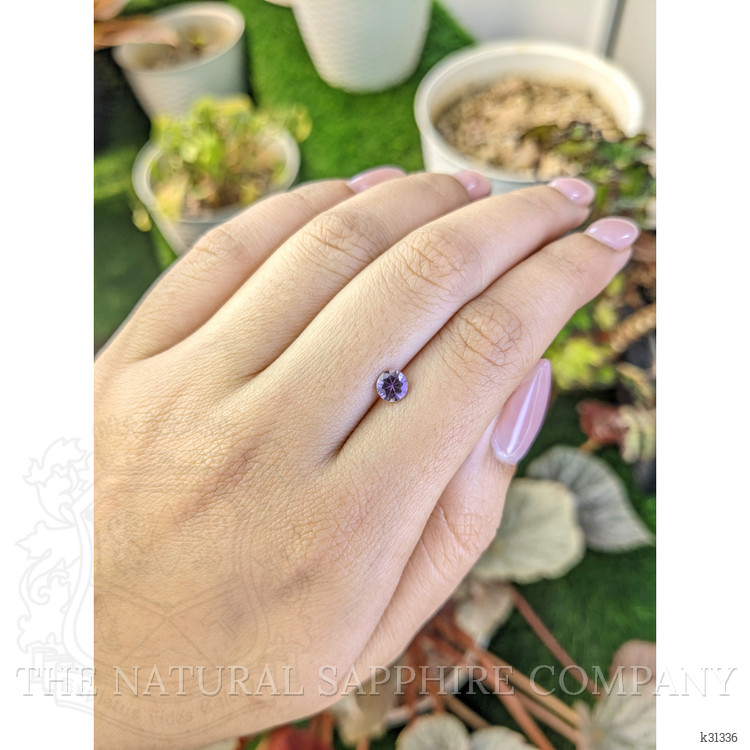 0.53 Ct. Purple Spinel from Ceylon (Sri Lanka)