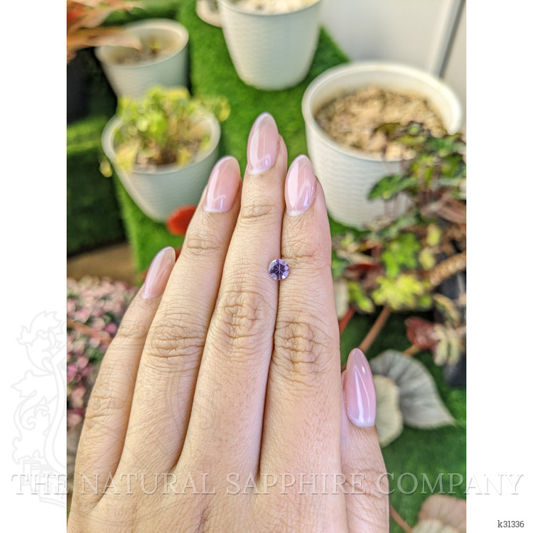 0.53 Ct. Purple Spinel from Ceylon (Sri Lanka)