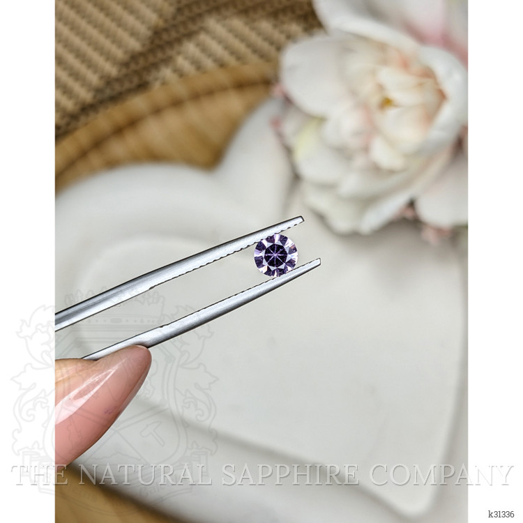 0.53 Ct. Purple Spinel from Ceylon (Sri Lanka)
