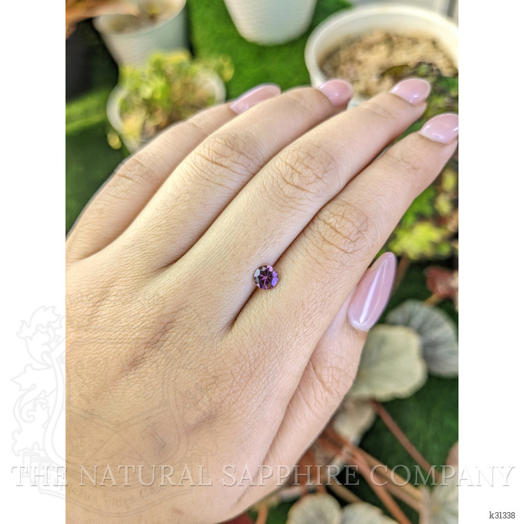 0.53 Ct. Pinkish Purple Spinel from Ceylon (Sri Lanka)