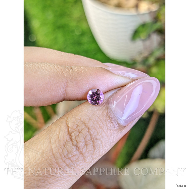 0.53 Ct. Pinkish Purple Spinel from Ceylon (Sri Lanka)