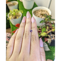 0.53 Ct. Pinkish Purple Spinel from Ceylon (Sri Lanka) Life Style