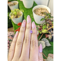 0.72 Ct. Purple Spinel from Ceylon (Sri Lanka) Life Style