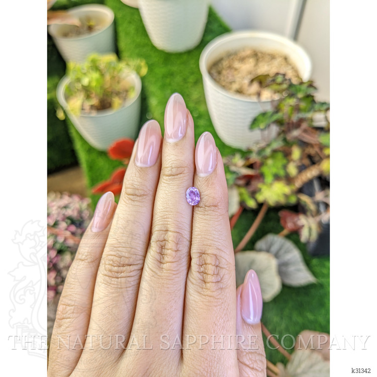 0.72 Ct. Purple Spinel from Ceylon (Sri Lanka)