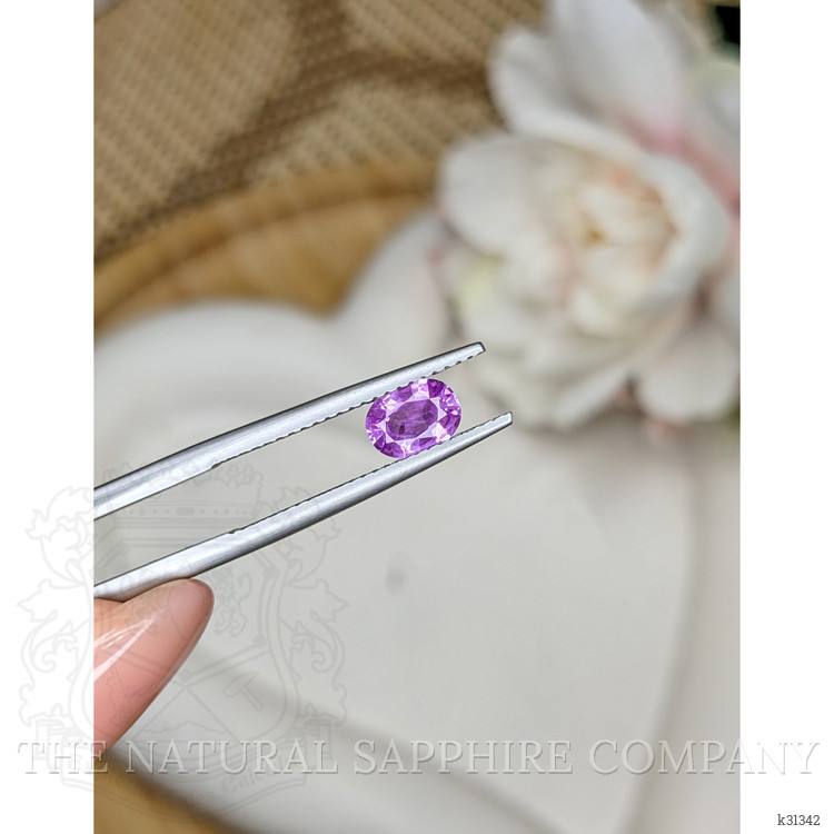 0.72 Ct. Purple Spinel from Ceylon (Sri Lanka)