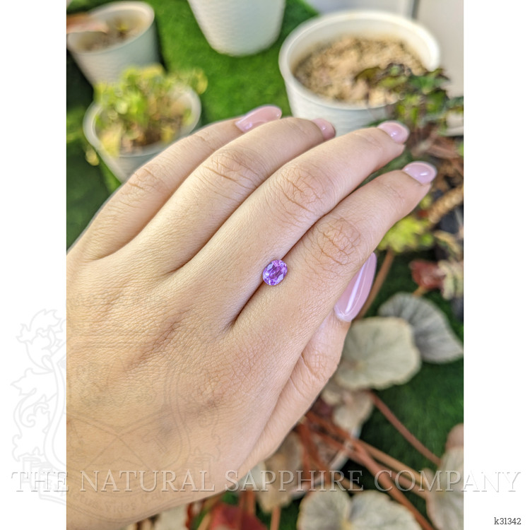 0.72 Ct. Purple Spinel from Ceylon (Sri Lanka)