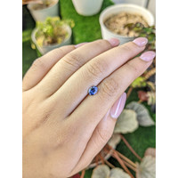0.73 Ct. Blue Spinel from Ceylon (Sri Lanka) Life Style
