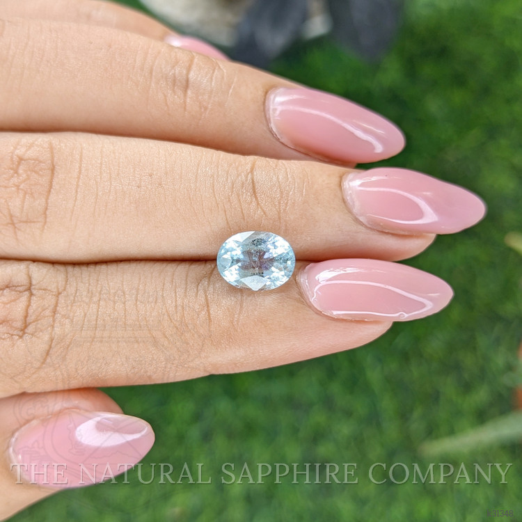 1.94 Ct. Greenish Blue Aquamarine from Tanzania