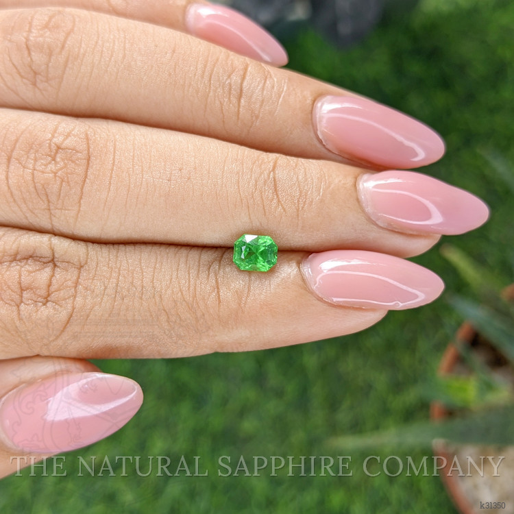 0.68 Ct. Tsavorite Garnet from Tanzania
