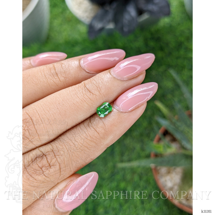 0.58 Ct. Tsavorite Garnet from Tanzania