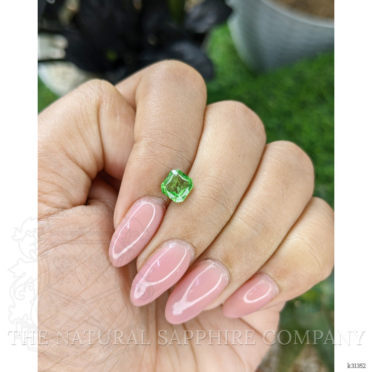 1.14 Ct. Tsavorite Garnet from Tanzania