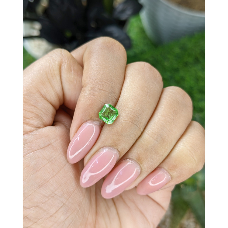 1.14 Ct. Tsavorite Garnet from Tanzania
