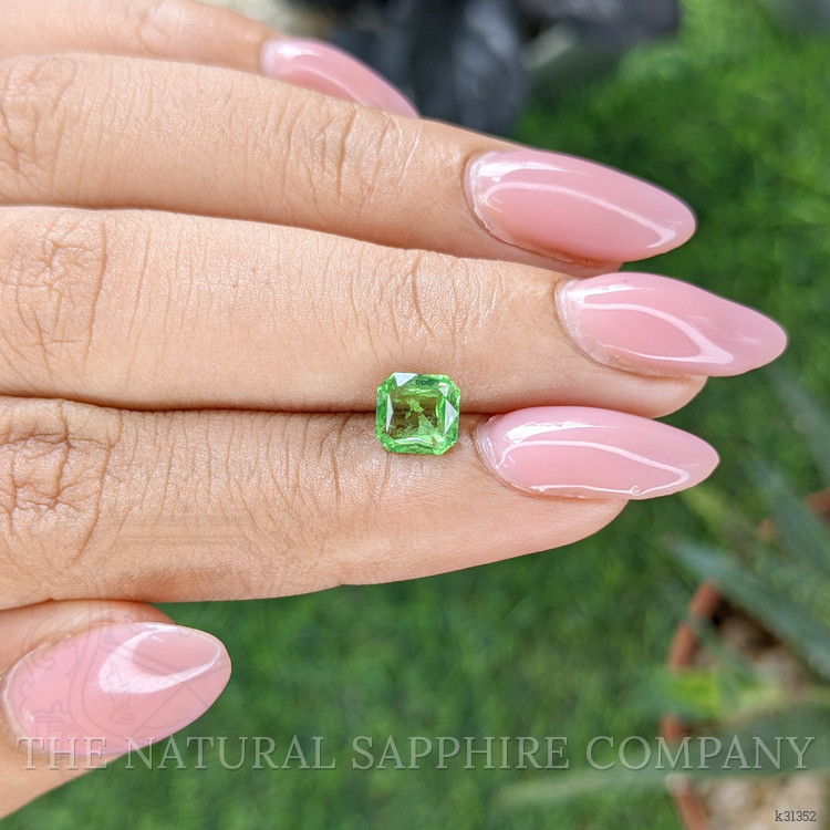 1.14 Ct. Tsavorite Garnet from Tanzania