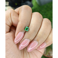 0.80 Ct. Tsavorite Garnet from Tanzania Life Style