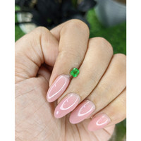 0.42 Ct. Tsavorite Garnet from Tanzania Life Style