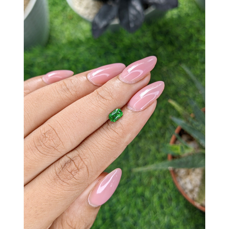 0.60 Ct. Tsavorite Garnet from Tanzania