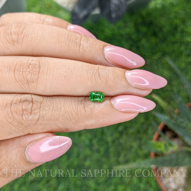 0.60 Ct. Tsavorite Garnet from Tanzania