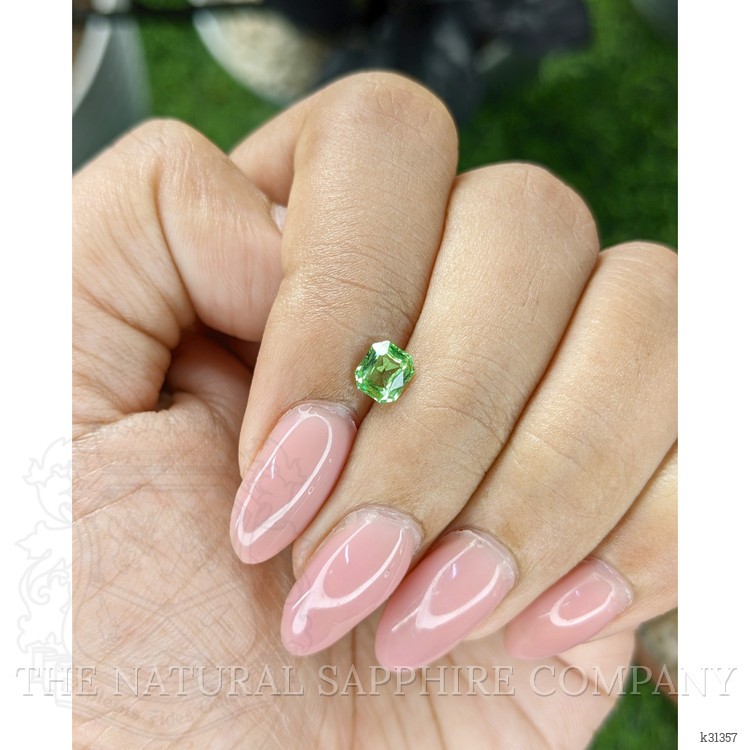 0.61 Ct. Tsavorite Garnet from Tanzania