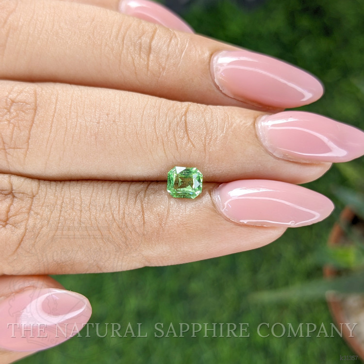 0.61 Ct. Tsavorite Garnet from Tanzania