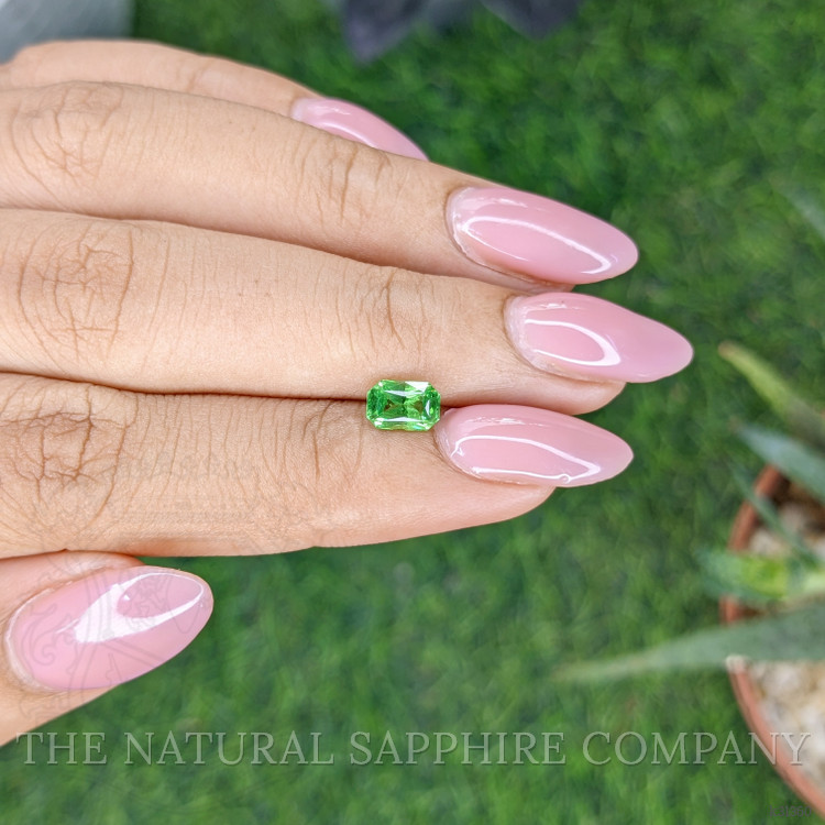 0.93 Ct. Tsavorite Garnet from Tanzania