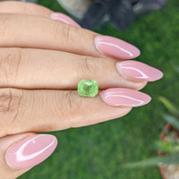 1.70 Ct. Tsavorite Garnet from Tanzania Life Style