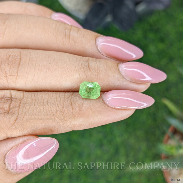 1.70 Ct. Tsavorite Garnet from Tanzania