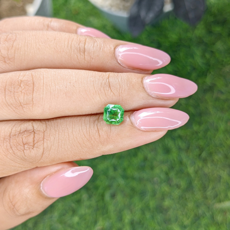 1.66 Ct. Tsavorite Garnet from Tanzania