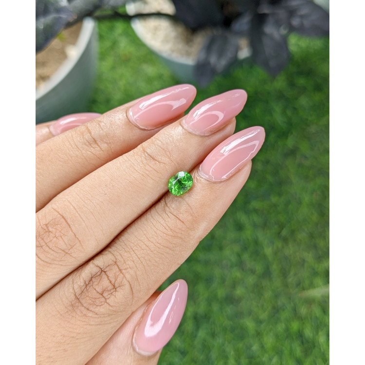 0.83 Ct. Tsavorite Garnet from Tanzania