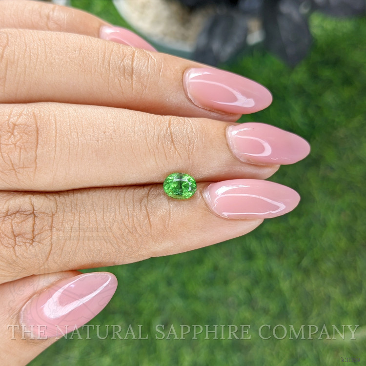 0.83 Ct. Tsavorite Garnet from Tanzania