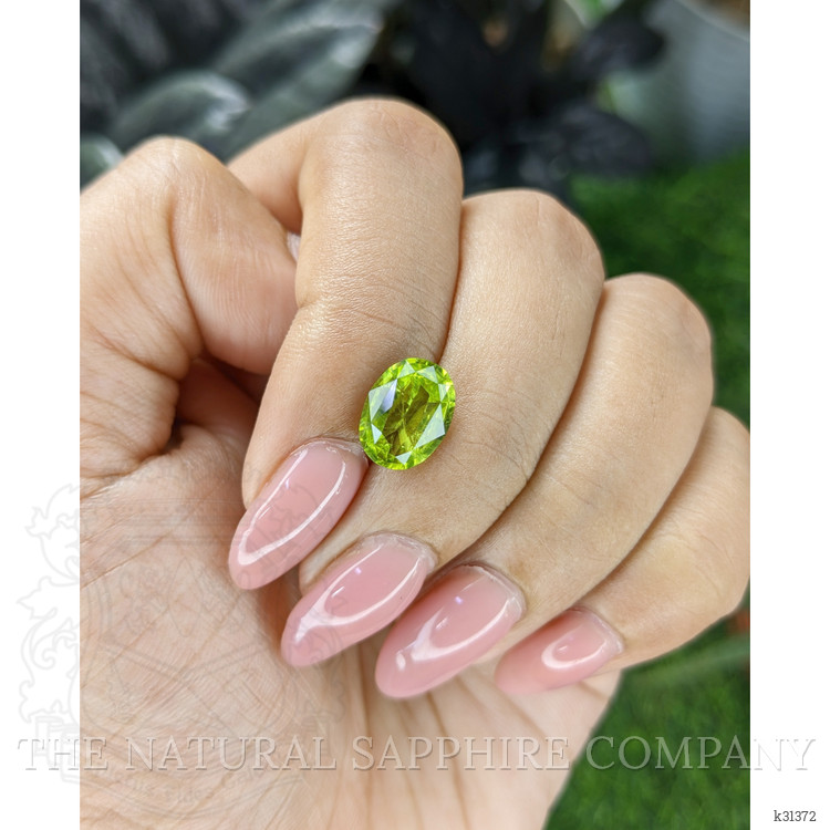 2.42 Ct. Yellowish Green Peridot from Pakistan
