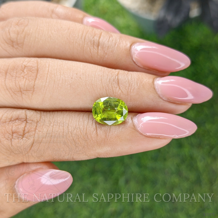2.76 Ct. Yellowish Green Peridot from Pakistan