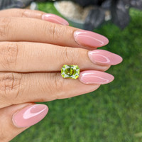 1.80 Ct. Yellowish Green Peridot from Pakistan Life Style
