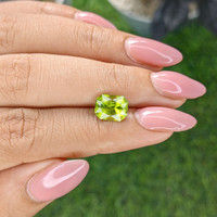 2.52 Ct. Yellowish Green Peridot from Pakistan Life Style