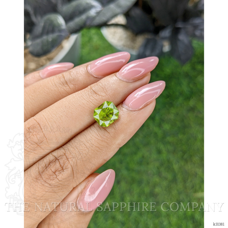 3.21 Ct. Yellowish Green Peridot from Pakistan