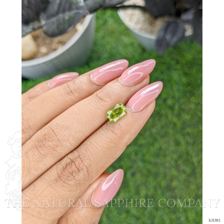 1.41 Ct. Yellowish Green Peridot from Pakistan