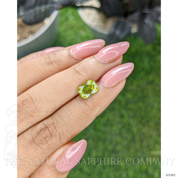 1.90 Ct. Yellowish Green Peridot from Pakistan