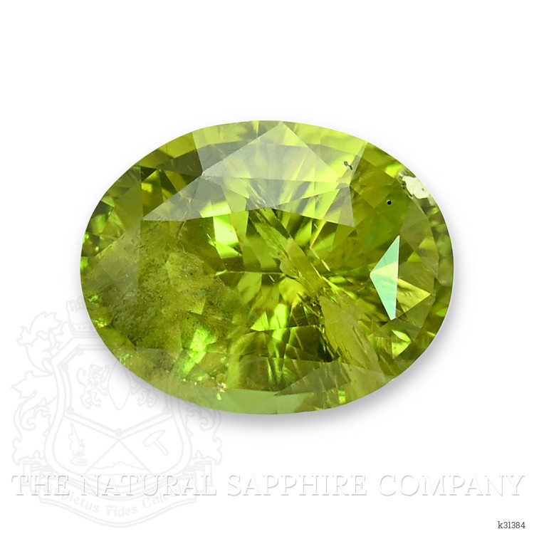 3.07 Ct. Yellowish Green Peridot from Pakistan