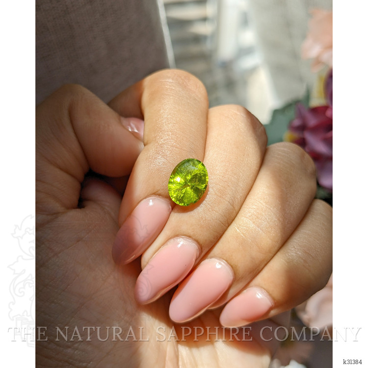 3.07 Ct. Yellowish Green Peridot from Pakistan
